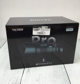 Viltrox Viltrox Pro AF 27mm f1.2 Lens for Sony FE in Box Used Good