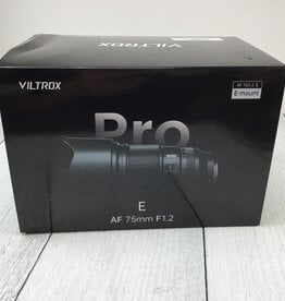 Viltrox Viltrox Pro AF 75mm f1.2 Lens for Sony FE in Box Used
