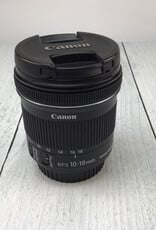 CANON Canon EF-S 10-18mm f4.5-5.6 IS STM Lens Used Good