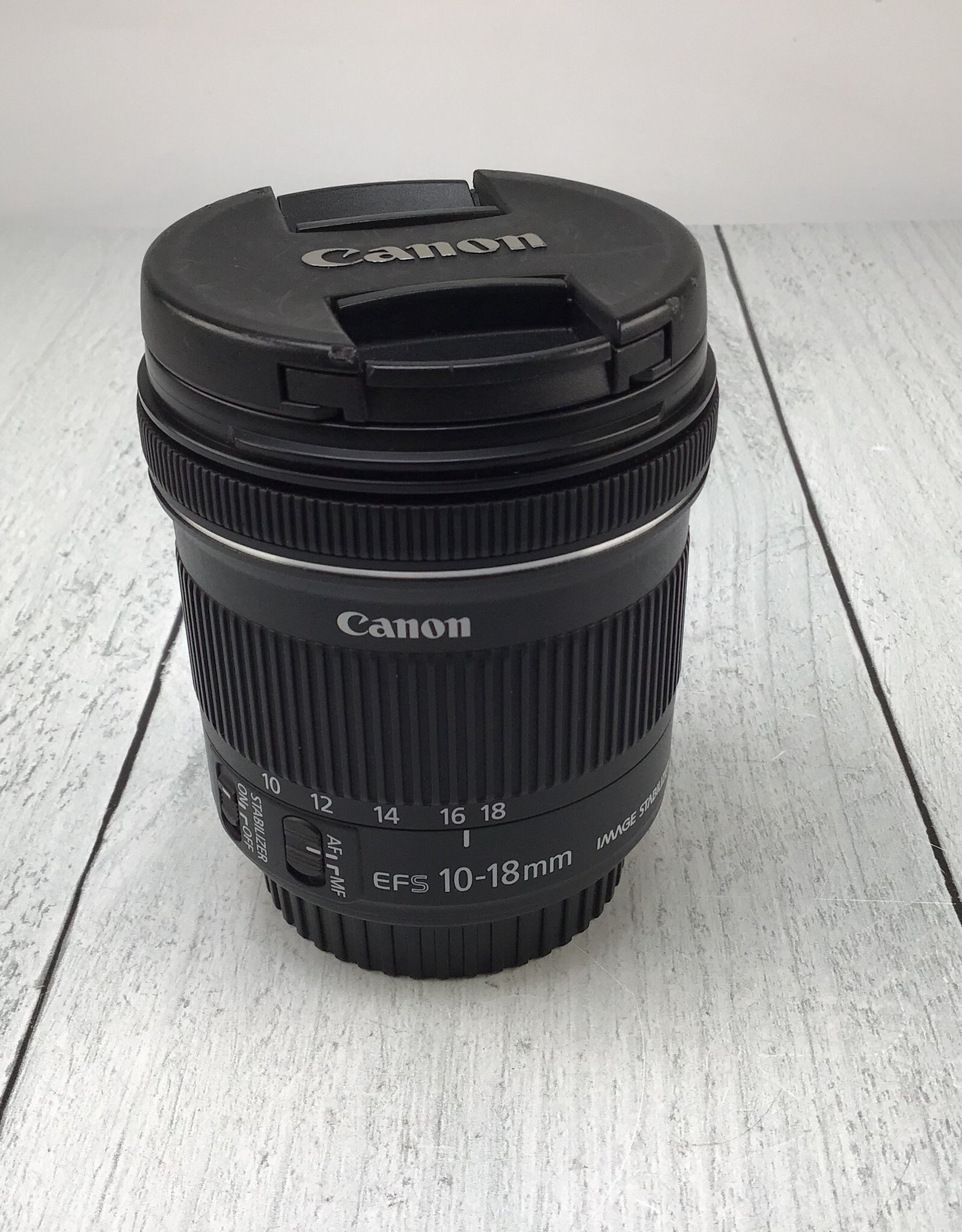 CANON Canon EF-S 10-18mm f4.5-5.6 IS STM Lens Used Good