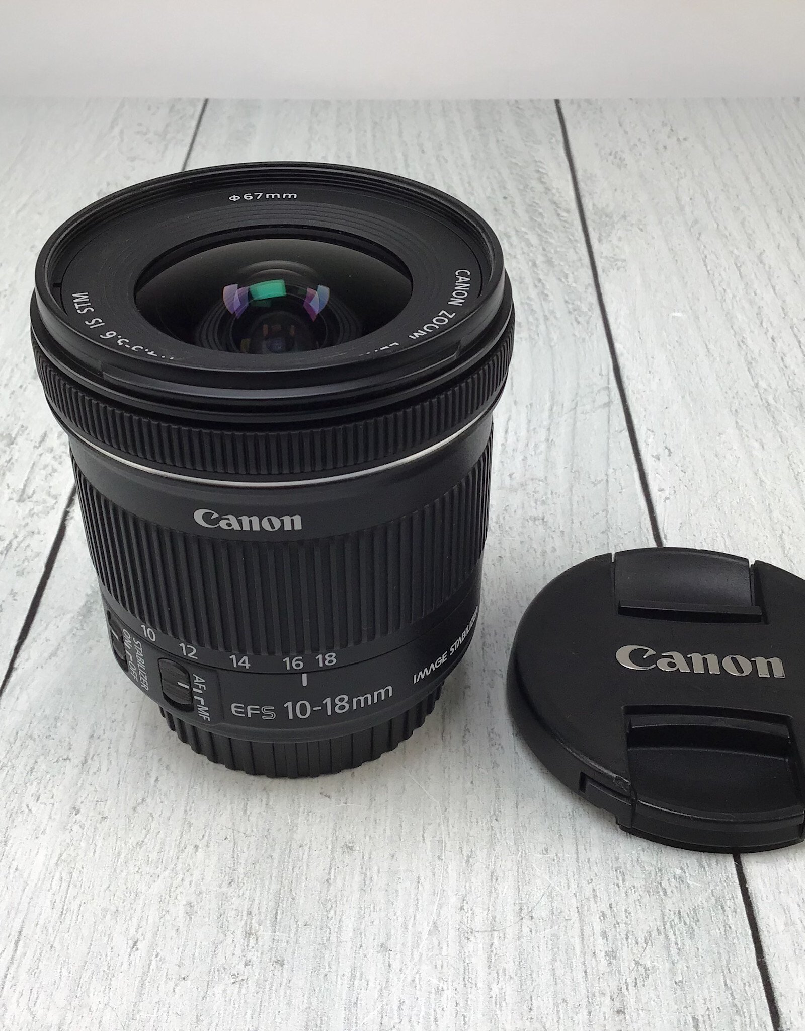 CANON Canon EF-S 10-18mm f4.5-5.6 IS STM Lens Used Good