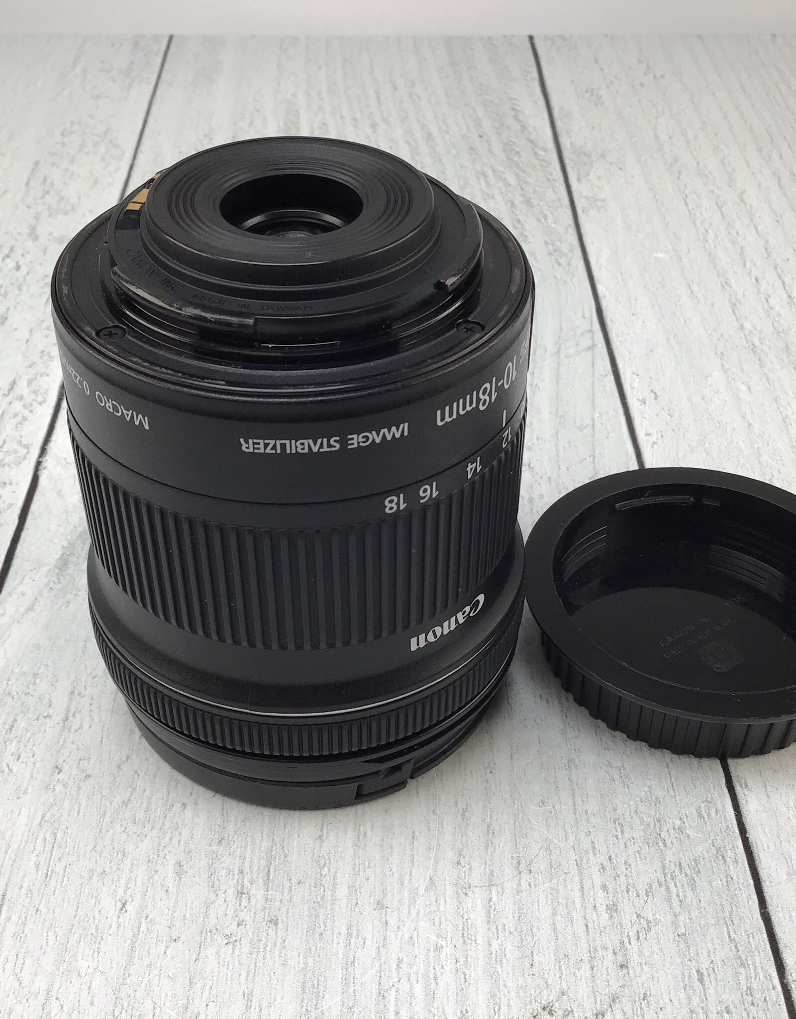 CANON Canon EF-S 10-18mm f4.5-5.6 IS STM Lens Used Good