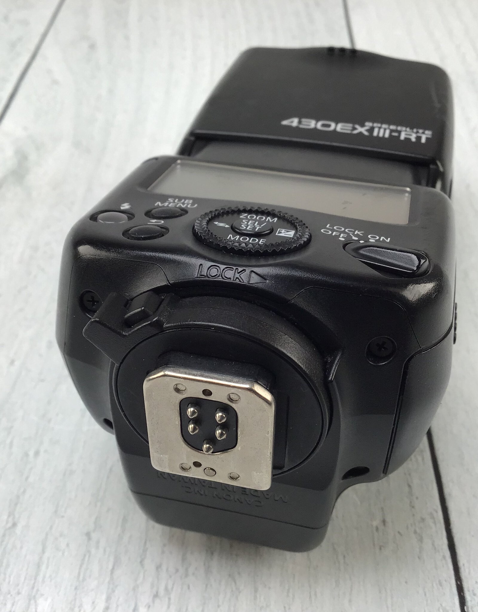 CANON Canon Speedlite 430EX III-RT No Wide/Bounce Diffuser Used BGN