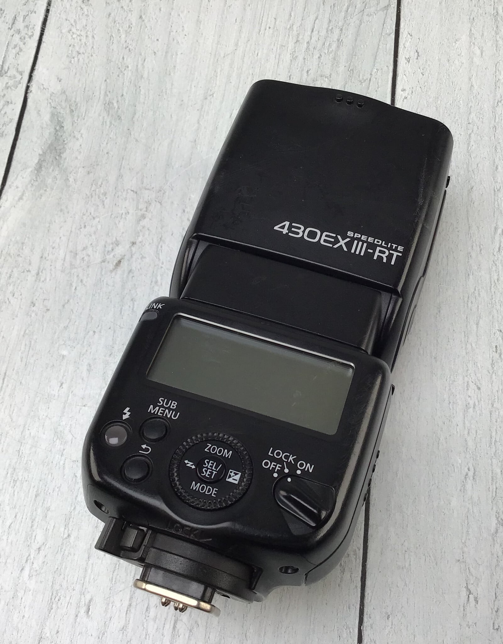 CANON Canon Speedlite 430EX III-RT No Wide/Bounce Diffuser Used BGN