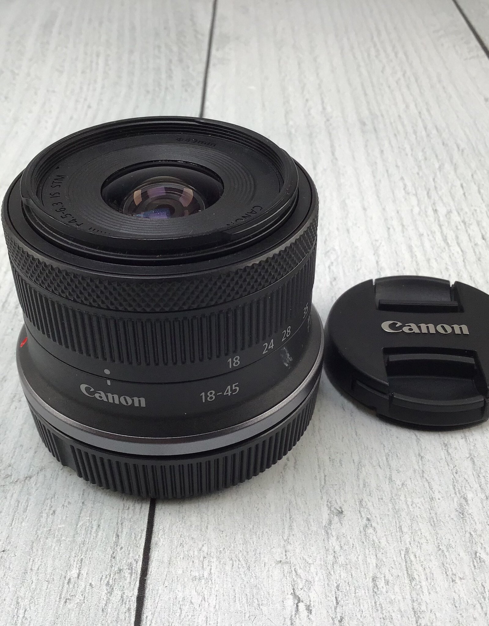 CANON Canon RF-S 18-45mmf4.5-6.3 IS STM Lens Used Good
