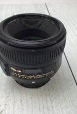 NIKON Nikon AF-S Nikkor 50mm f1.8 G Lens Used Good