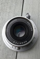Leica Voigtlander Heliar 40mm f2.8 for Leica M Used Good
