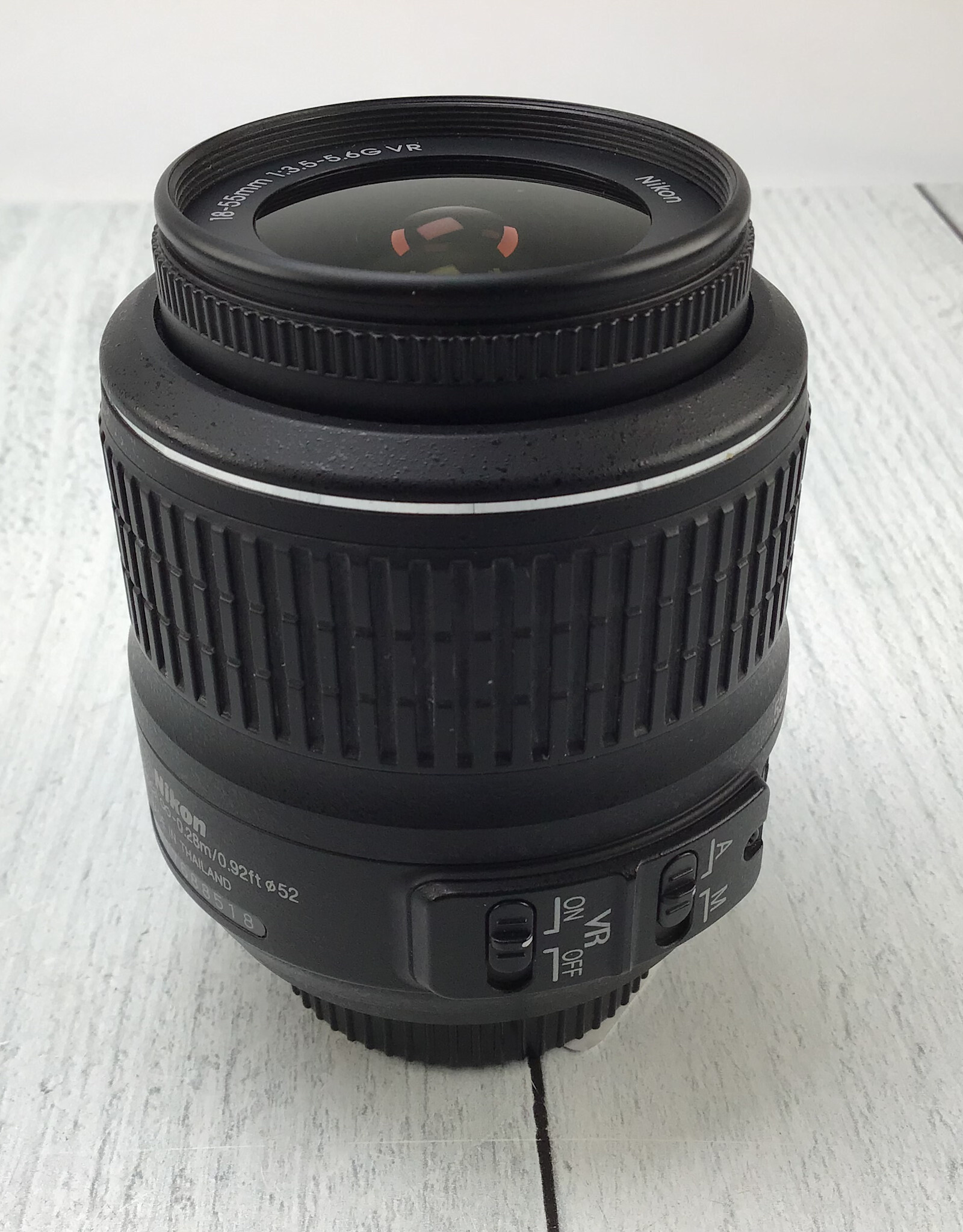 NIKON Nikon AF-S DX Nikkor 18-55mm f3.5-5.6 G VR Lens Used Good