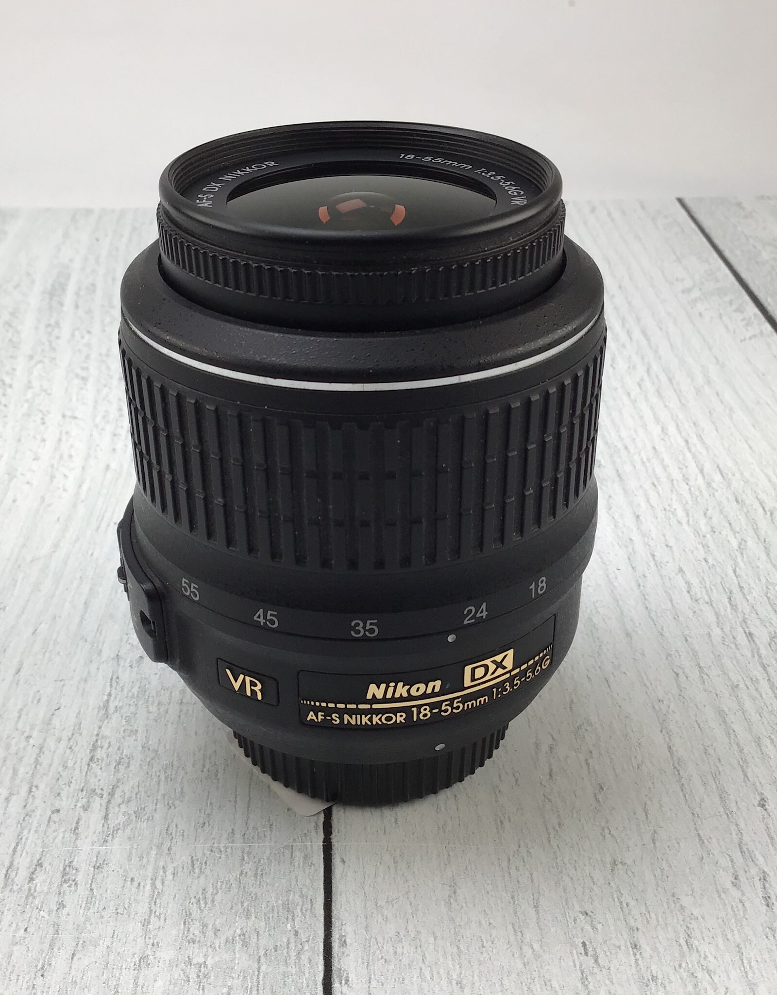NIKON Nikon AF-S DX Nikkor 18-55mm f3.5-5.6 G VR Lens Used Good