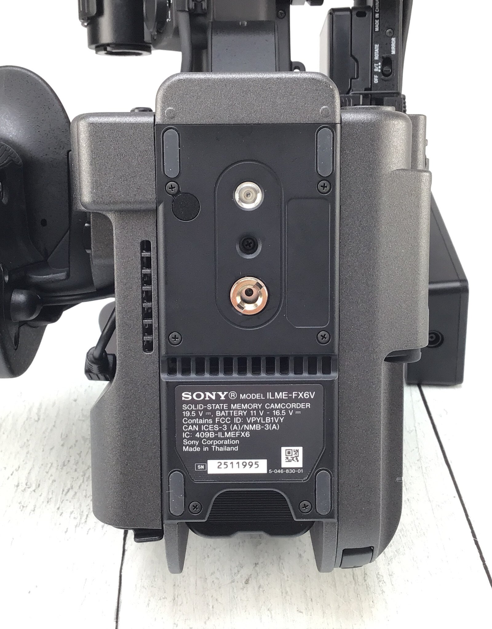 SONY Sony FX6 Camera 10 Hours Used EX