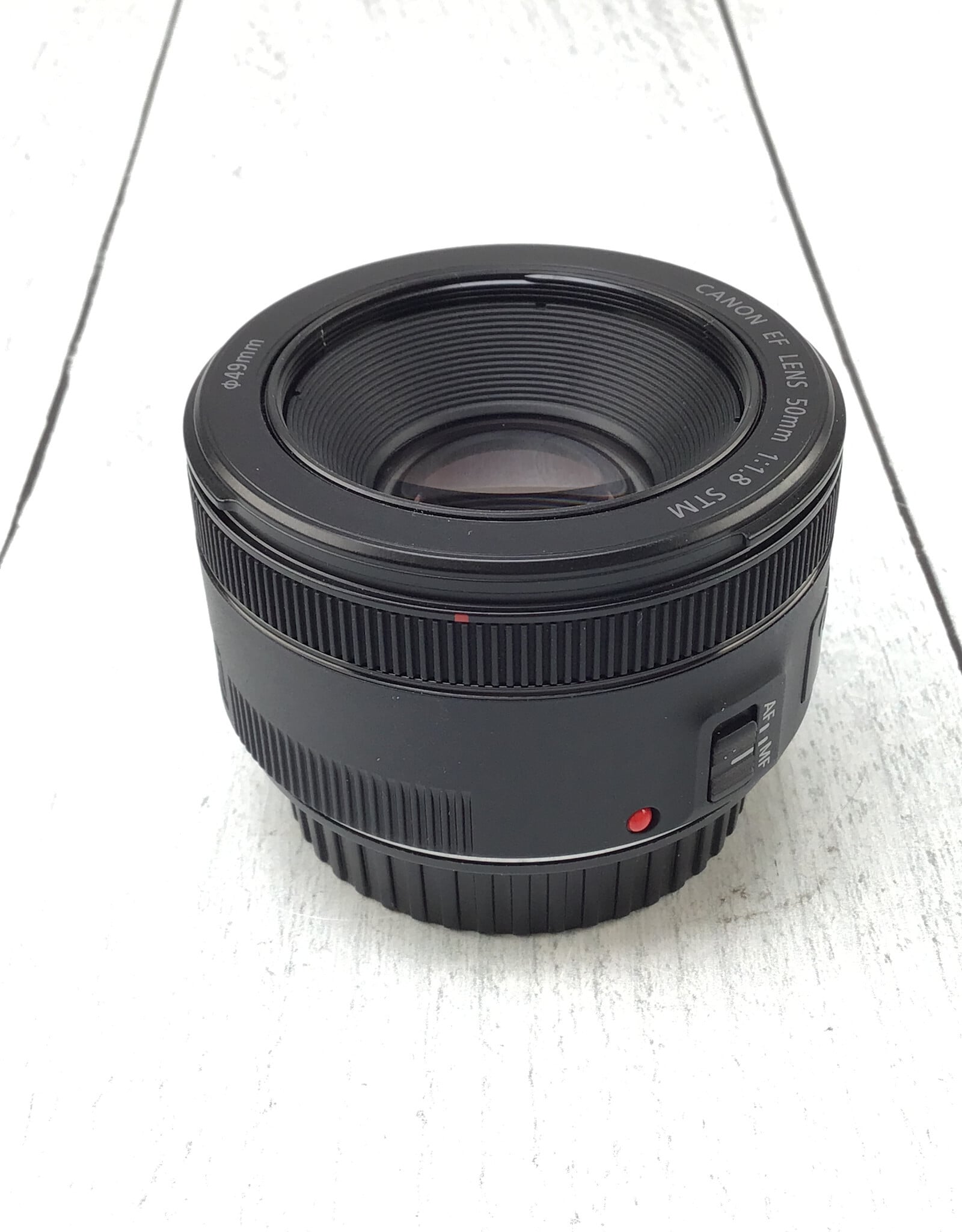 CANON Canon EF 50mm f1.8 STM Lens in Box Used EX