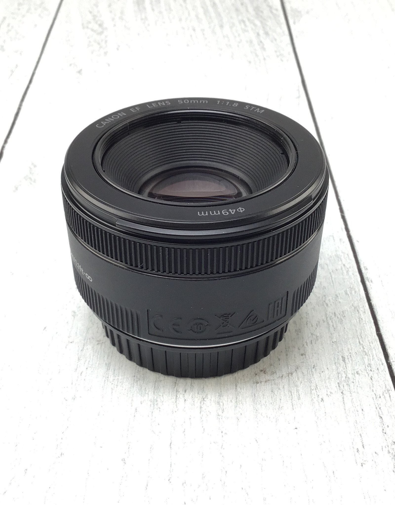 CANON Canon EF 50mm f1.8 STM Lens in Box Used EX