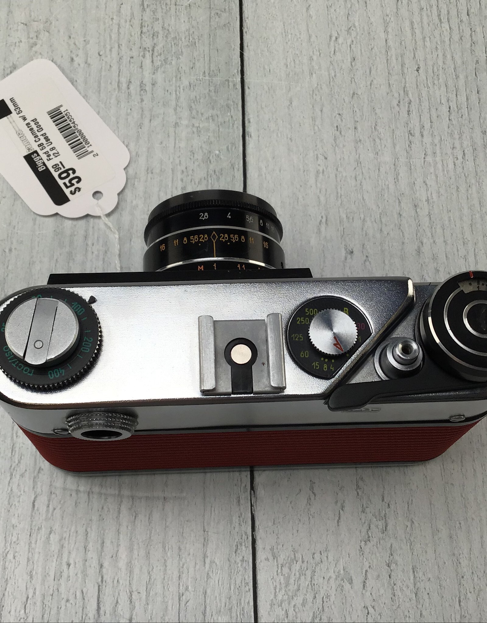 Fed Fed 5B Camera w/ 53mm f2.8 Used Good
