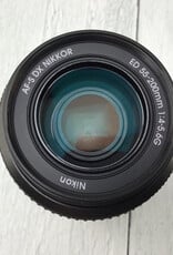 NIKON Nikon DX AF-S Nikkor 55-200mm f4-5.6G Lens Used Good