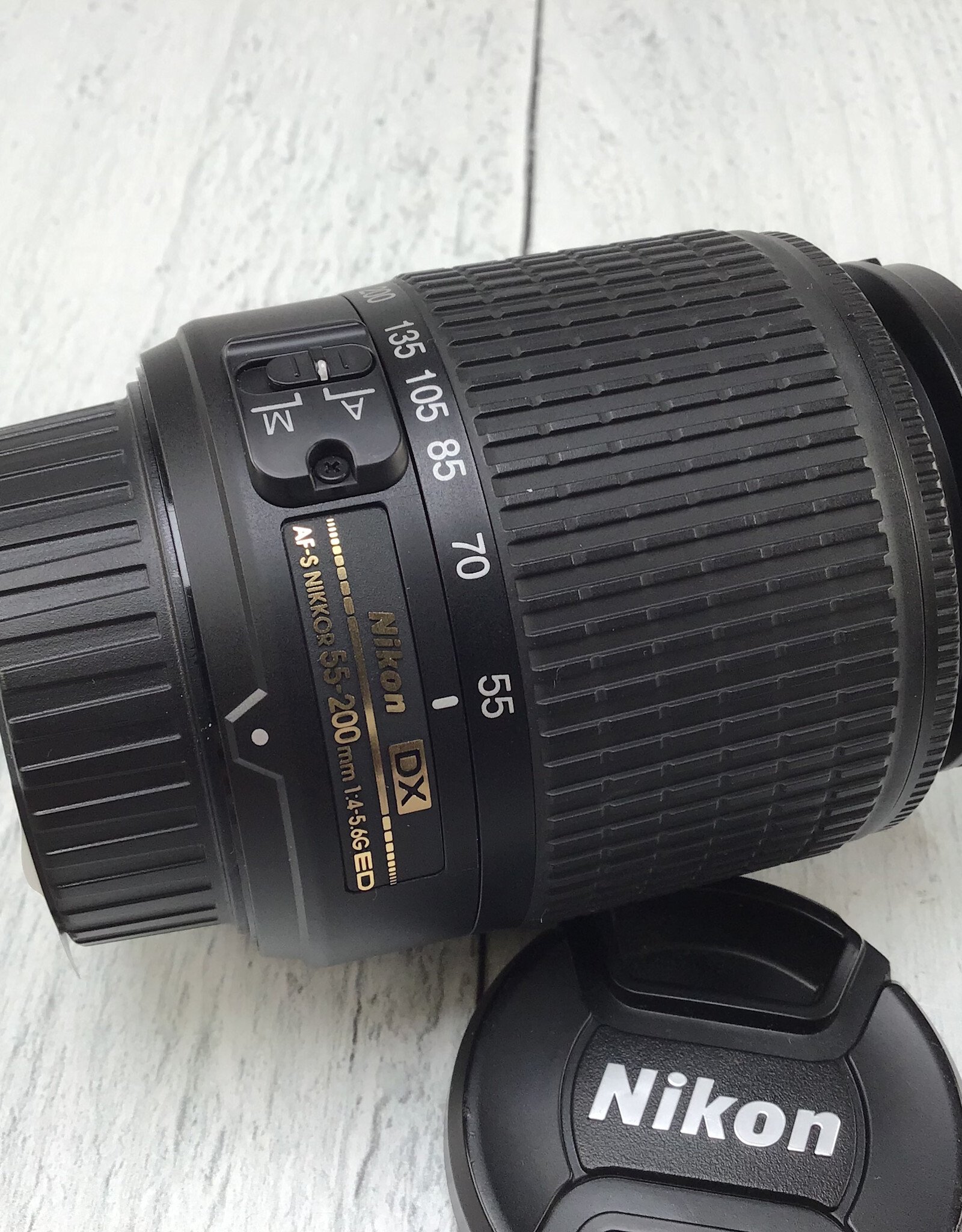 NIKON Nikon DX AF-S Nikkor 55-200mm f4-5.6G Lens Used Good