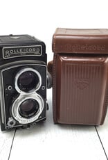 Rollei Rollei Rolleicord Camera w/ Xenar 75mm f3.5 Slow Speeds Off Used As Is