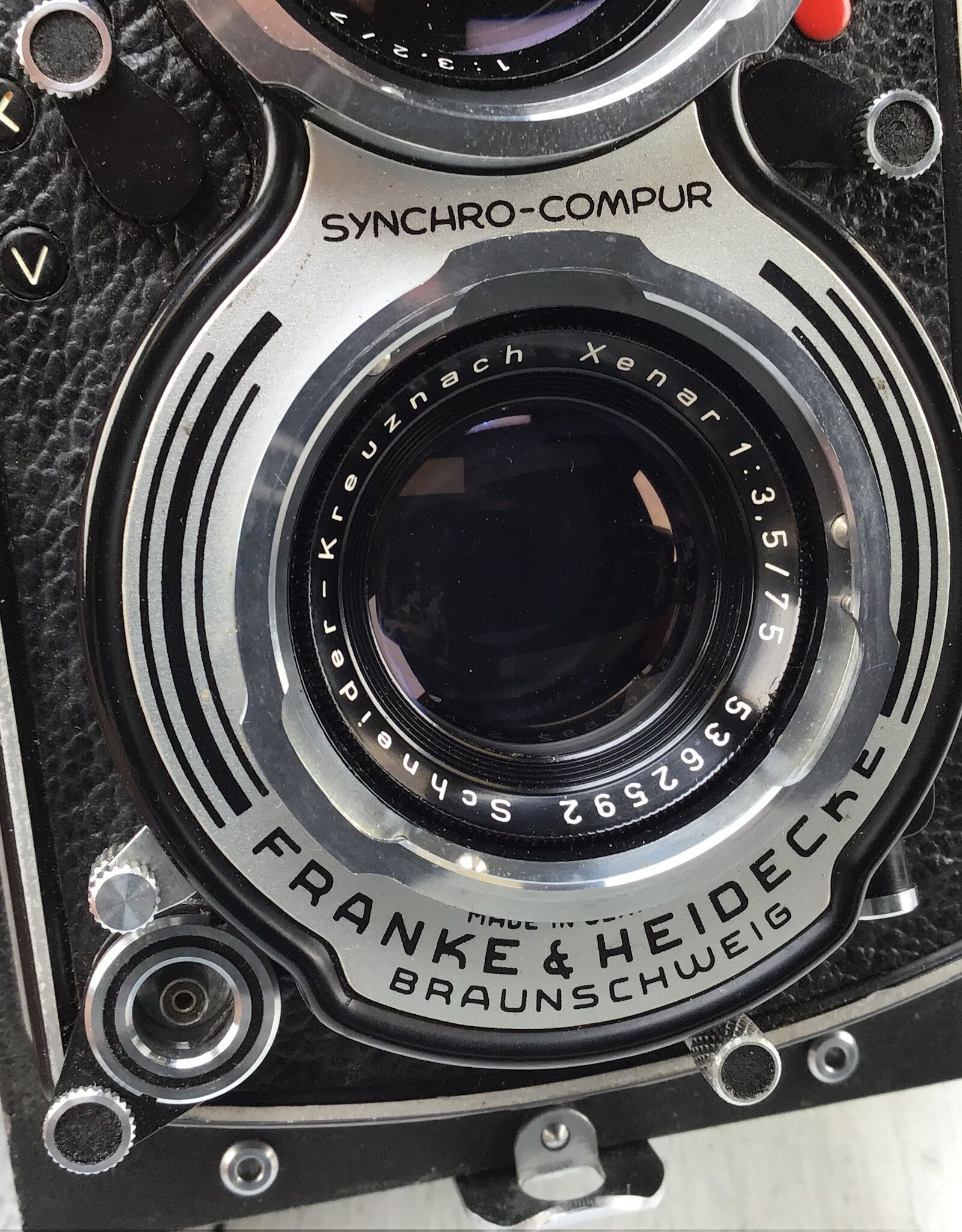 Rollei Rollei Rolleicord Camera w/ Xenar 75mm f3.5 Slow Speeds Off Used As Is