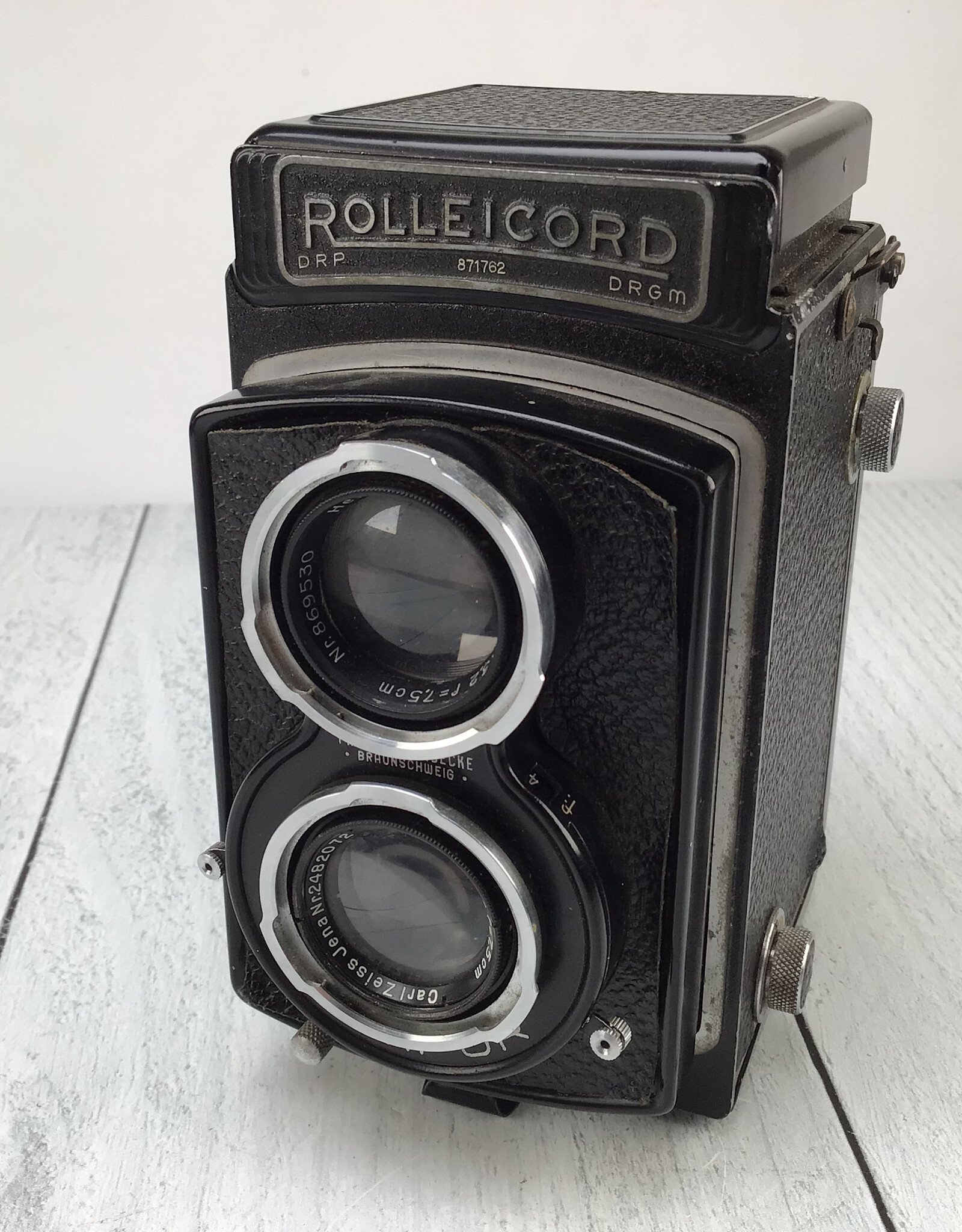 Rollei Rolleicord TLR Camera w/ Triotar 7.5cm f3.5 Used As Is
