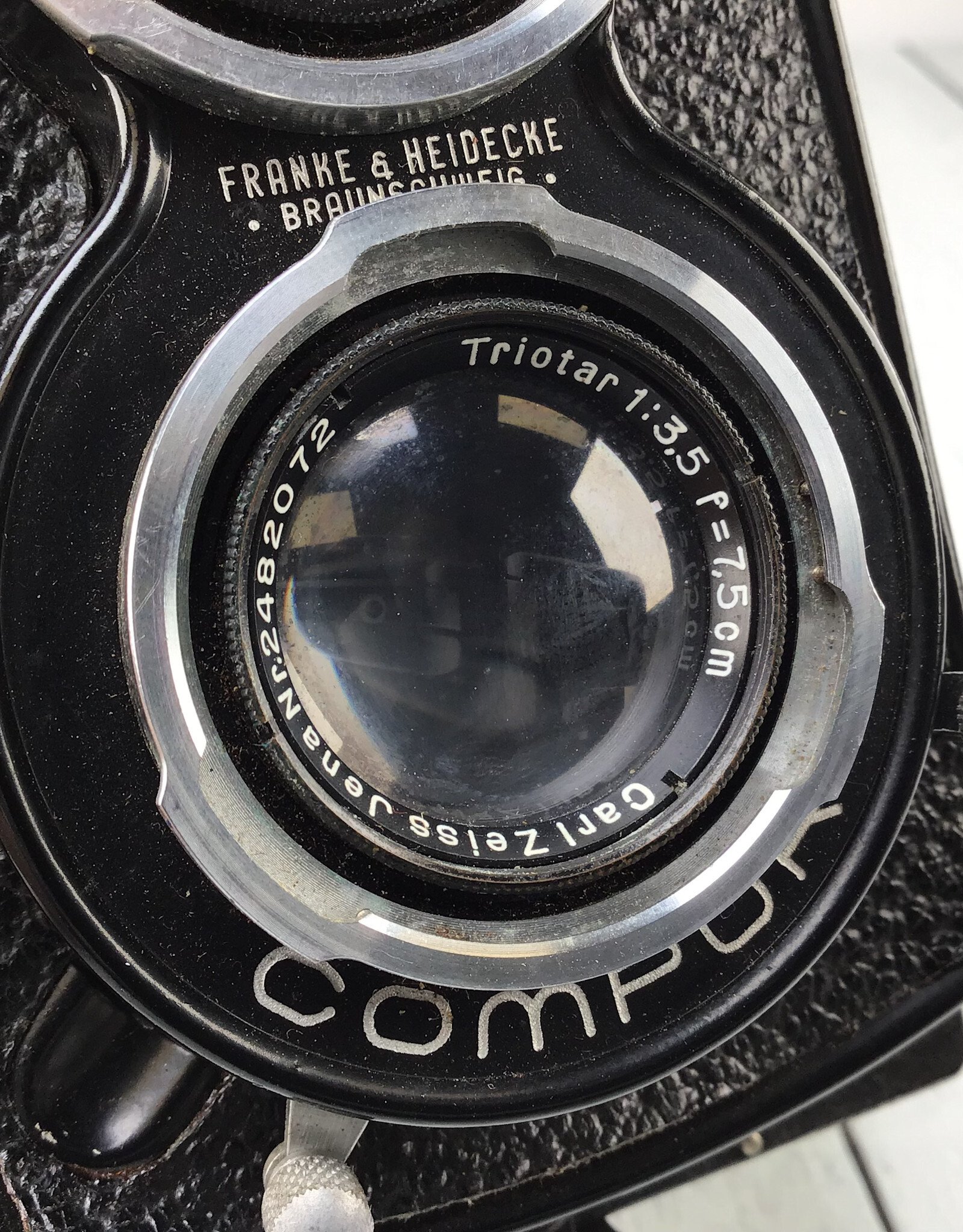 Rollei Rolleicord TLR Camera w/ Triotar 7.5cm f3.5 Used As Is