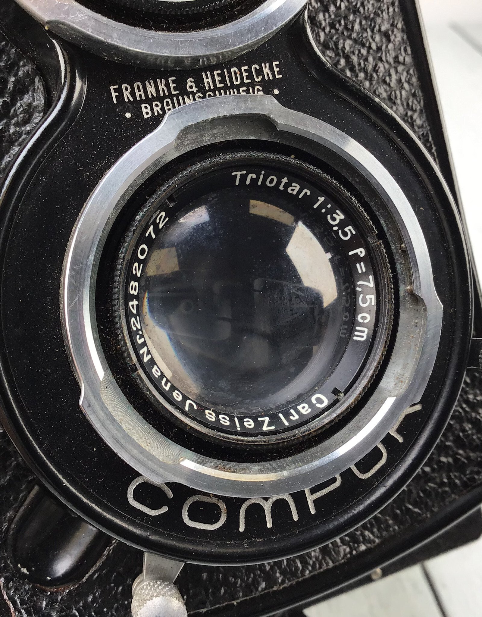 Rollei Rolleicord TLR Camera w/ Triotar 7.5cm f3.5 Used As Is