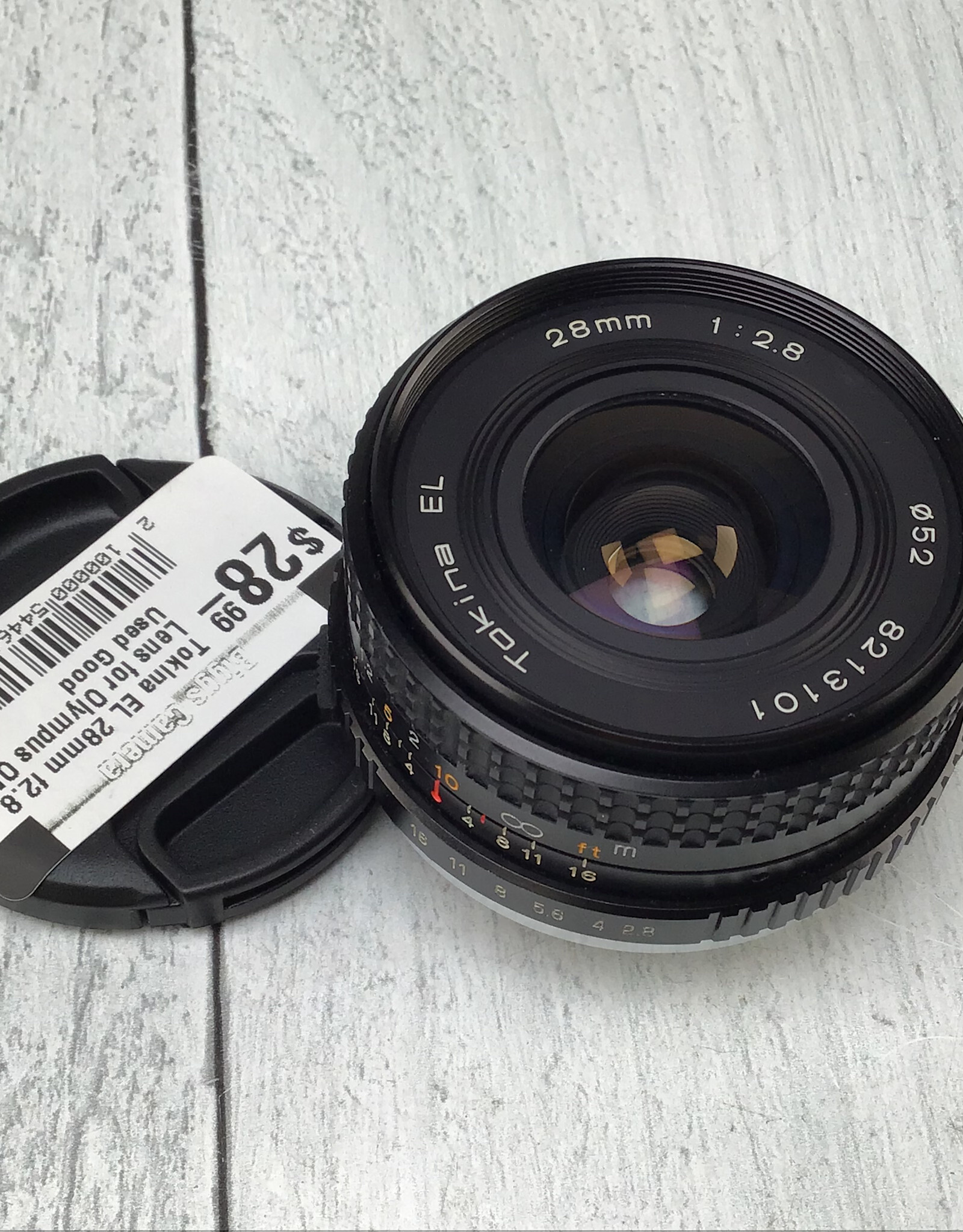 Tokina Tokina EL 28mm f2.8 Lens for Olympus OM Used Good