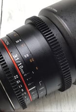 ROKINON Rokinon 10mm T3.1 Cinema Lens for Canon EF Used Good