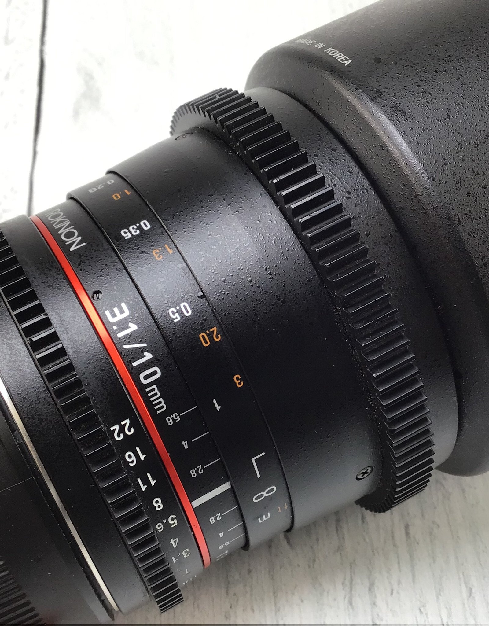 ROKINON Rokinon 10mm T3.1 Cinema Lens for Canon EF Used Good