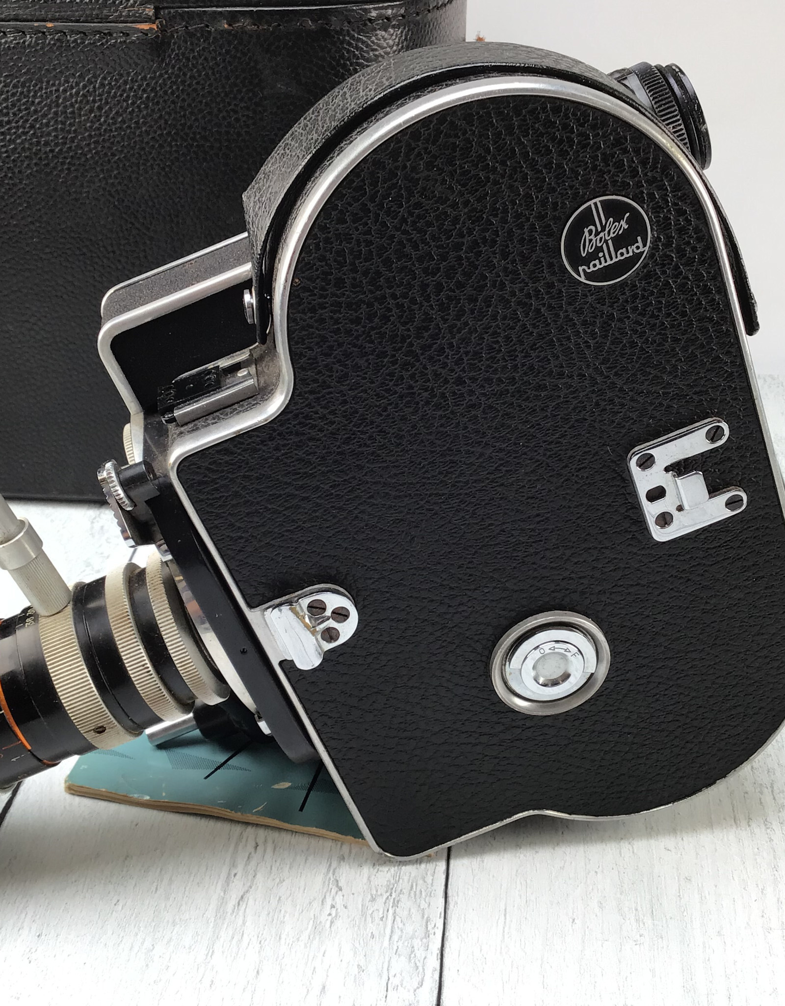 Bolex Bolex H8 16mm Camera w/ Switar 8-35mm Untested Used AS IS