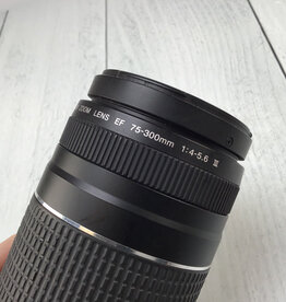 CANON Canon EF 75-300mm f4-5.6 III Lens Used Fair