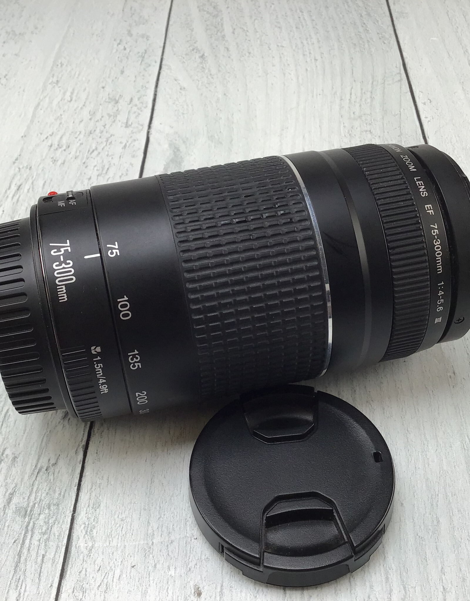 CANON Canon EF 75-300mm f4-5.6 III Lens Used Fair