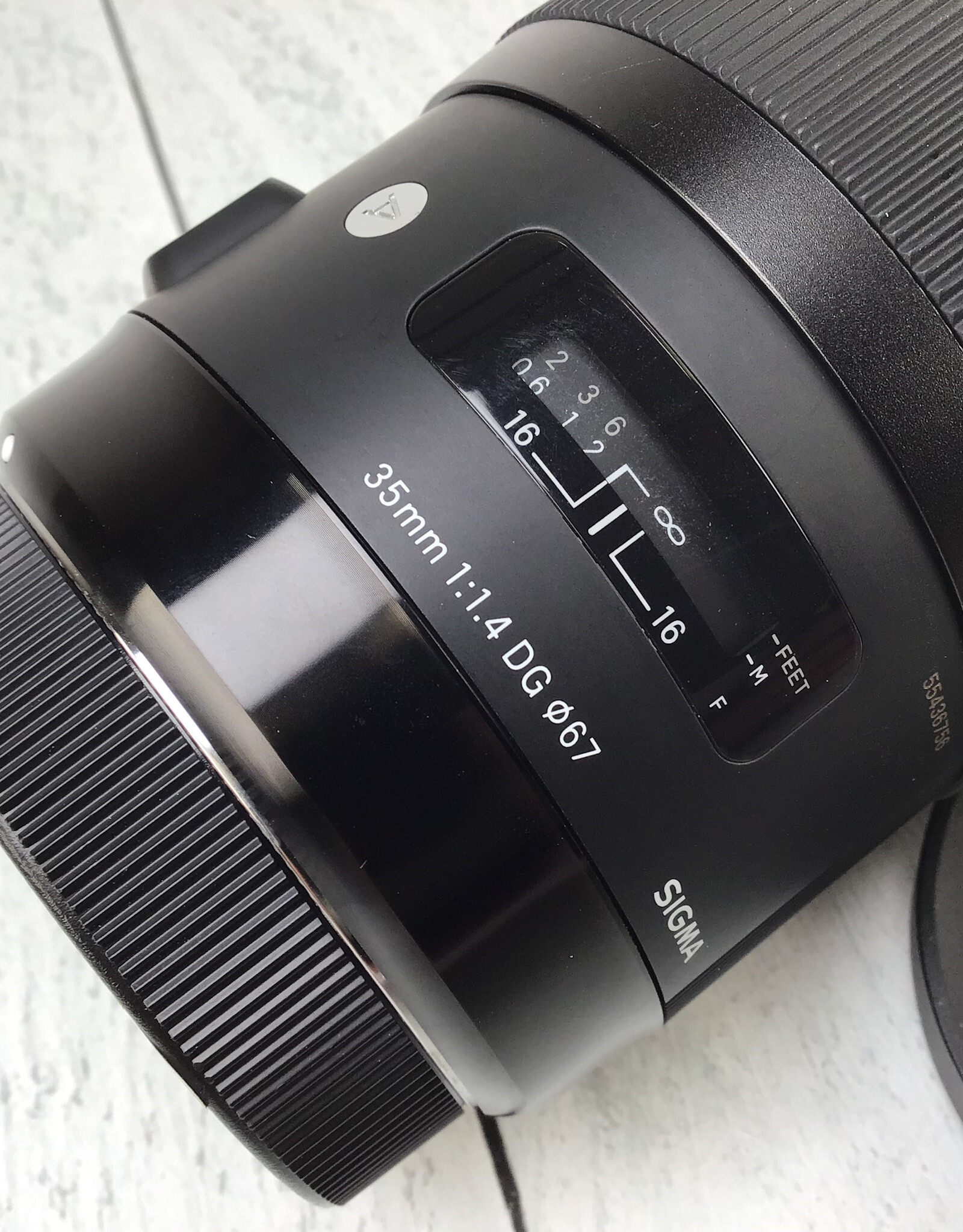 SIGMA Sigma Art 35mm f1.4 DG Lens for Canon Used Good