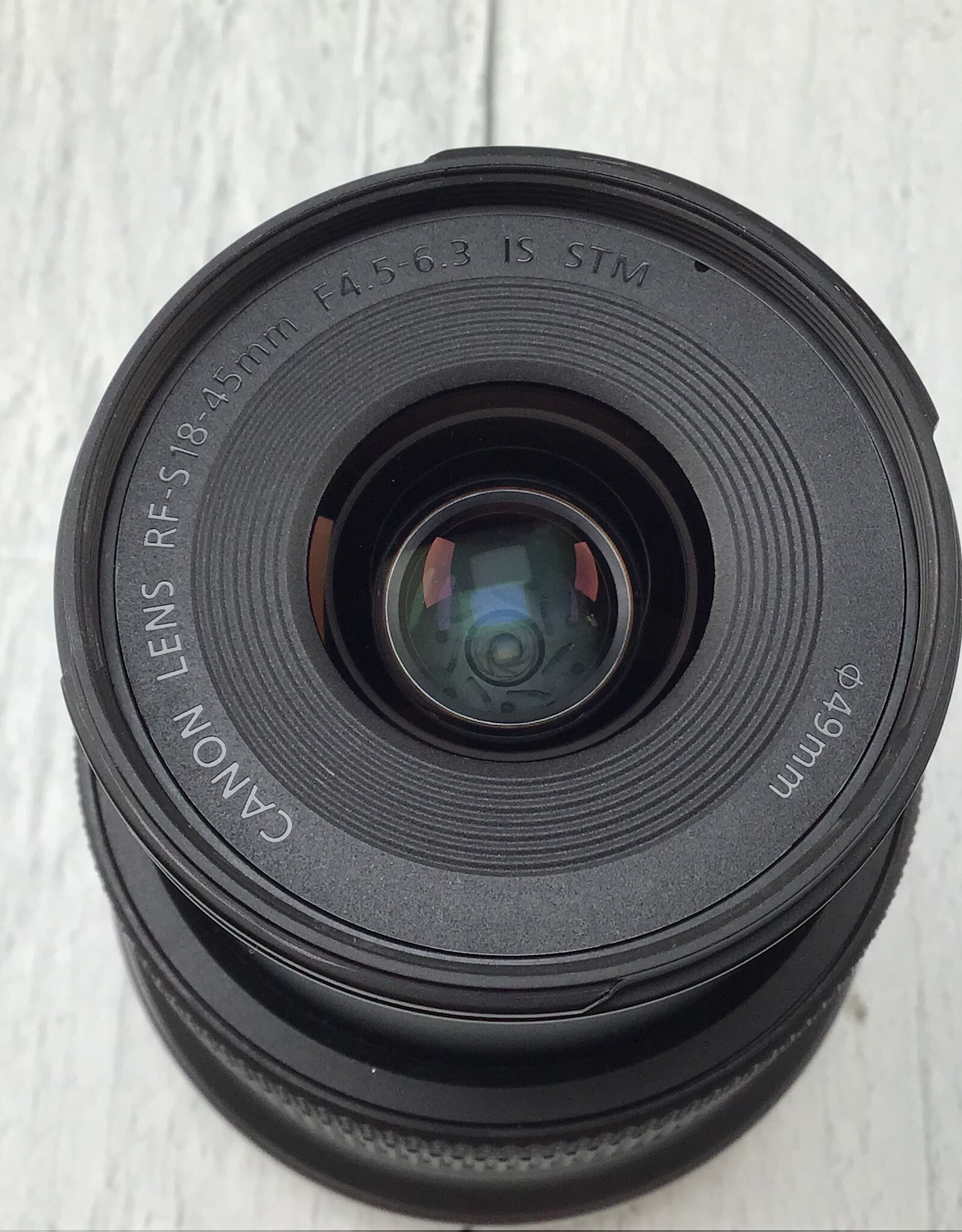 CANON Canon RF-S 18-45mm f4.5-6.3 IS STM Lens Used Good