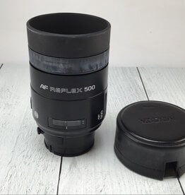 Minolta Minolta Maxxum AF Reflex 500mm f8 Lens Used Good