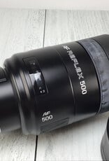 Minolta Minolta Maxxum AF Reflex 500mm f8 Lens Used Good