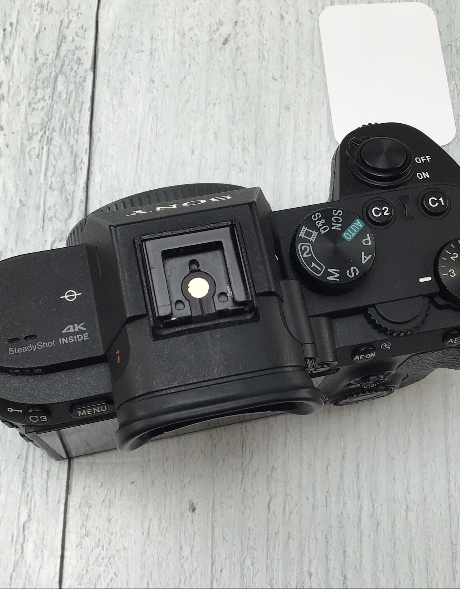 SONY Sony A7III Camera Body Shutter Count 183469 Used Good