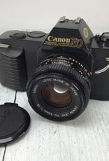 CANON Canon T50 Camera with 50mm f1.8 Lens Used Fair