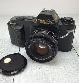 CANON Canon T50 Camera with 50mm f1.8 Lens Used Fair