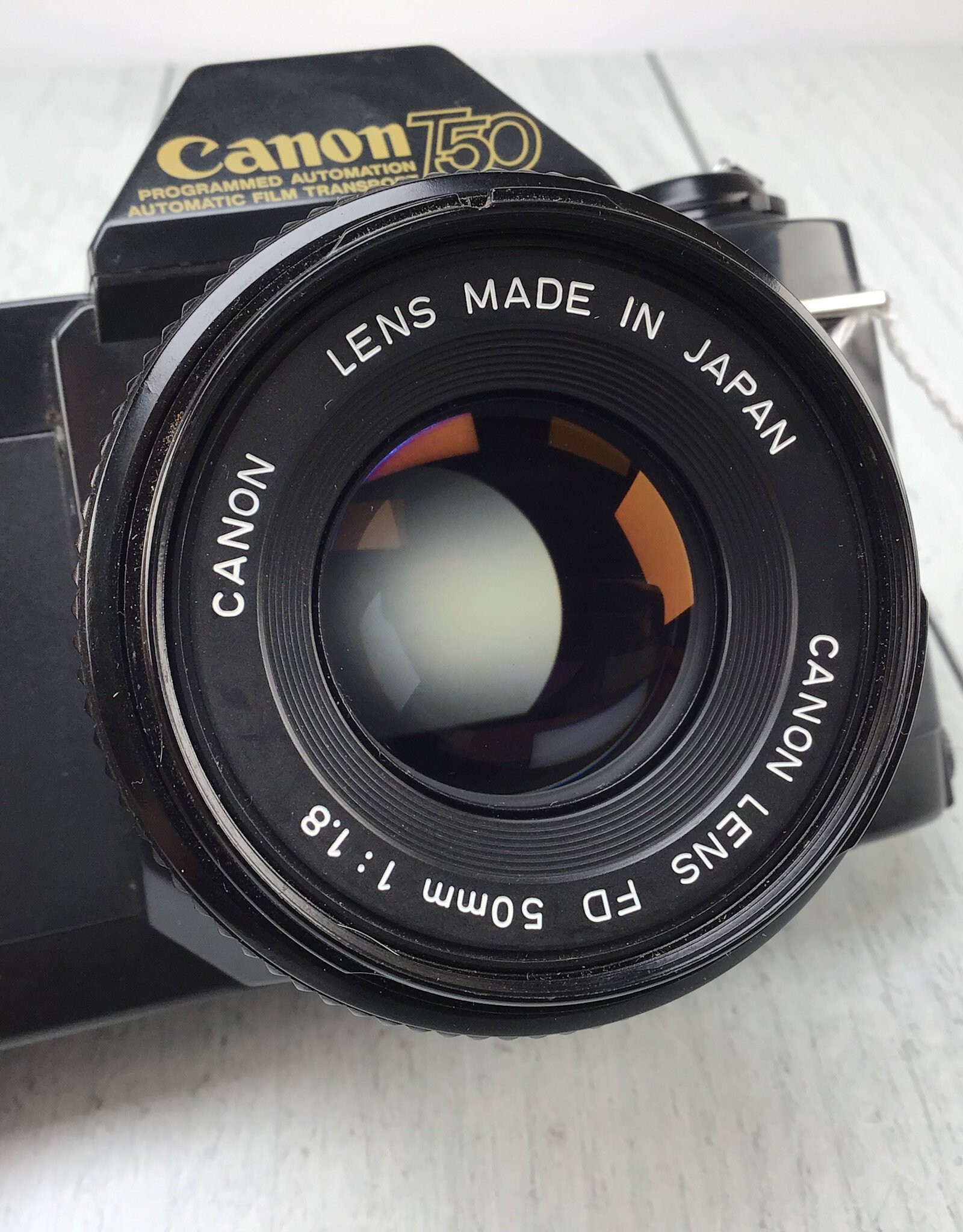 CANON Canon T50 Camera with 50mm f1.8 Lens Used Fair