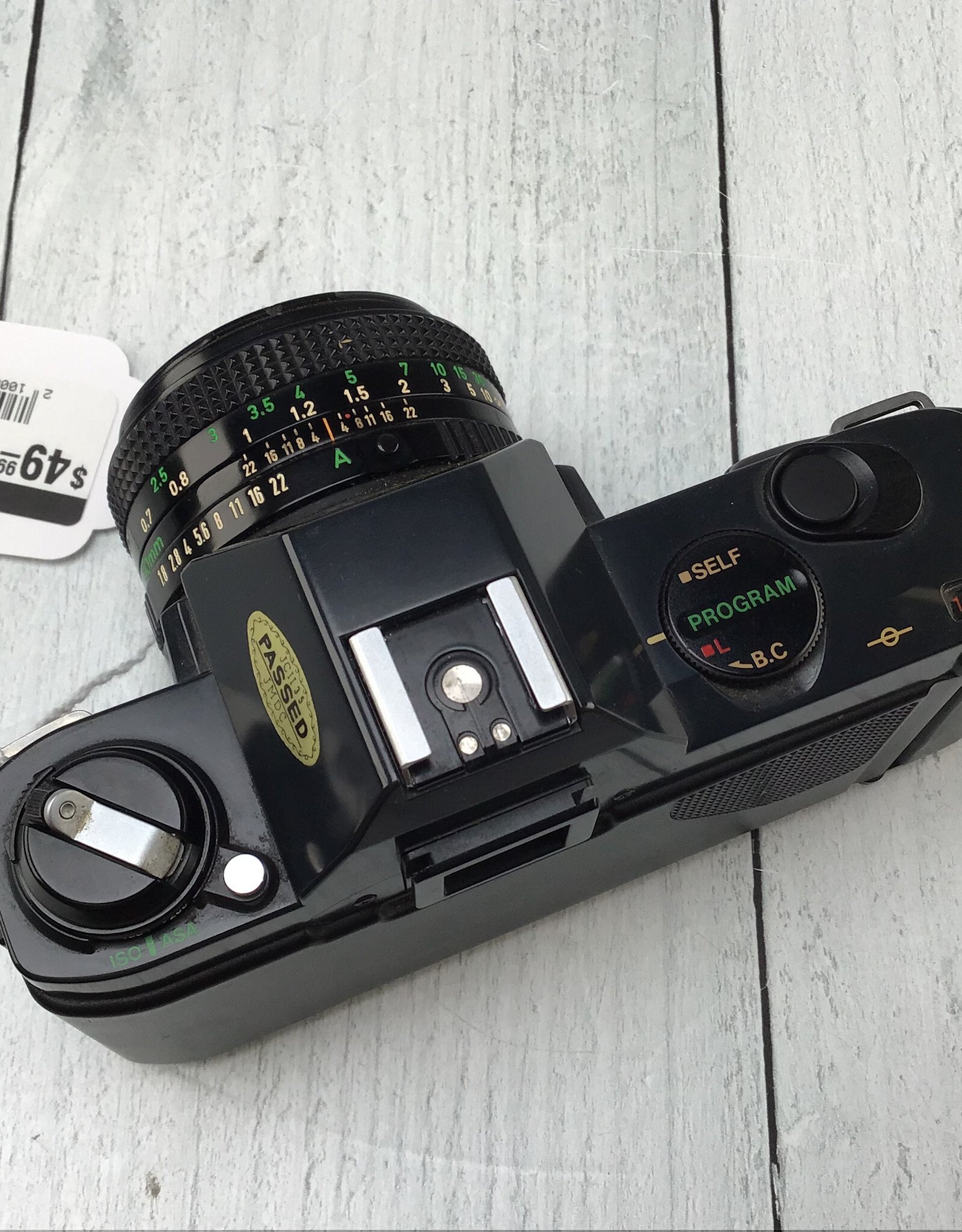 CANON Canon T50 Camera with 50mm f1.8 Lens Used Fair