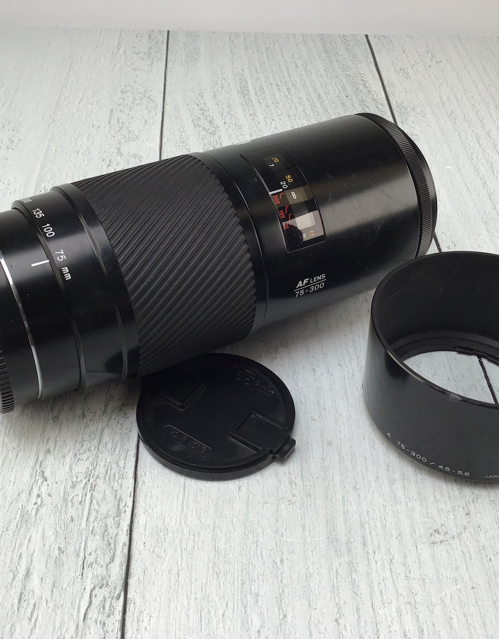 Minolta Minolta Maxxum 75-300mm f4.5-5.6 Lens Used Good