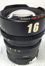 7artisans 7Artisans 16mm T2.1 Cinema Lens Canon RF Mount Used Good