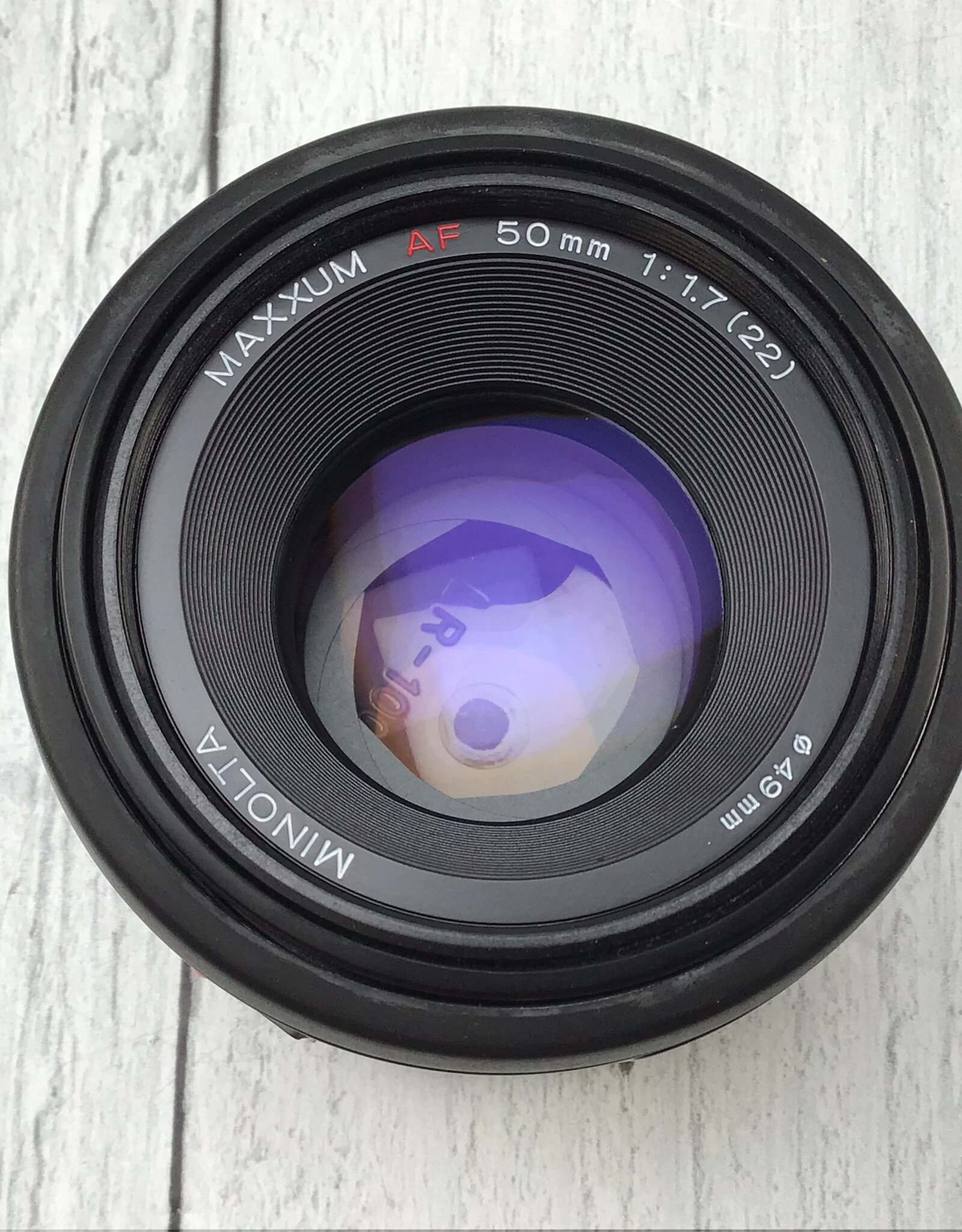 Minolta Minolta Maxxum AF 50mm f1.7 Lens Used Good