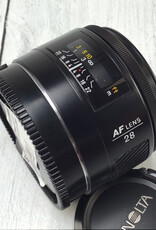 Minolta Minolta Maxxum AF 28mm f2.8 Lens Used Good