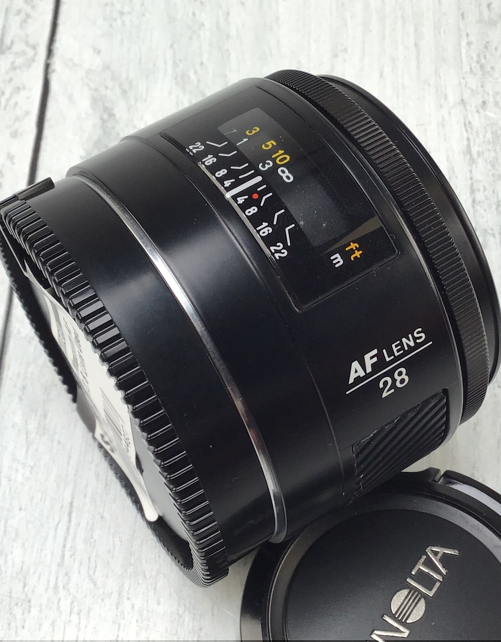 Minolta Minolta Maxxum AF 28mm f2.8 Lens Used Good