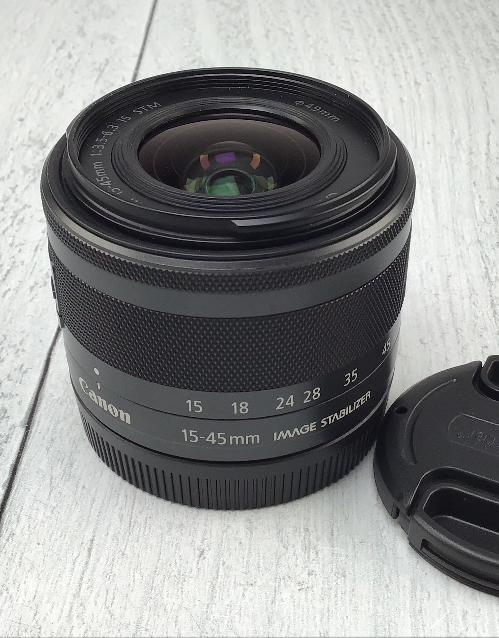 CANON Canon EF-M 15-45mm f3.5-6.3 IS STM Lens Used Good