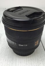 SIGMA Sigma EX 50mm f1.4 for Canon EF Used Good