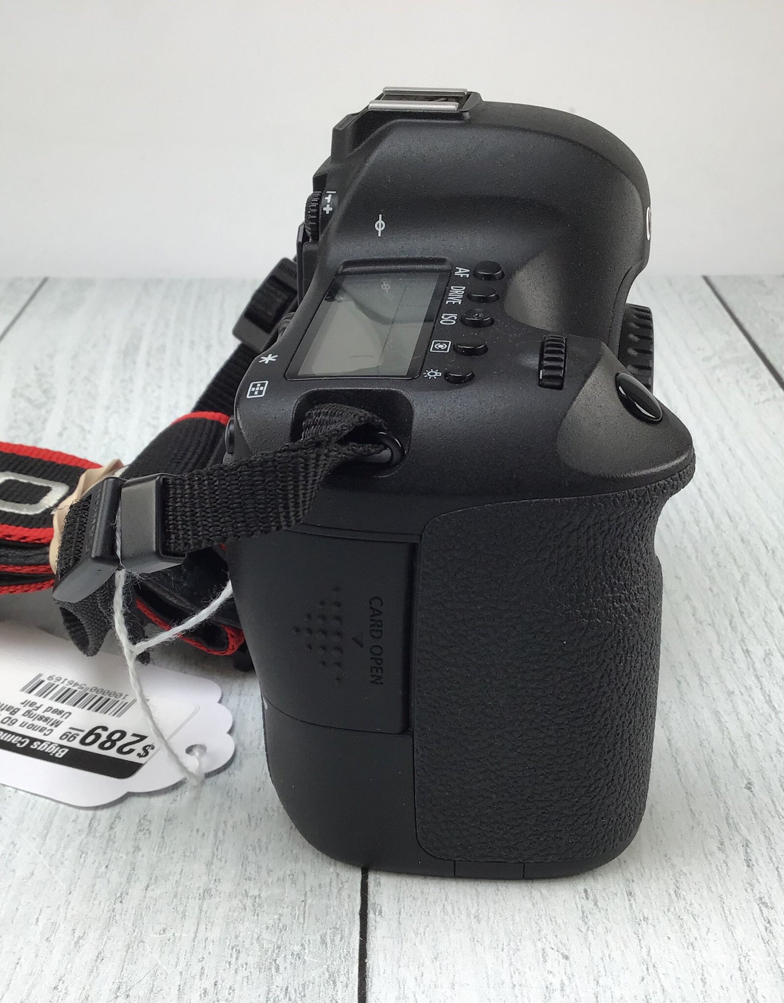 CANON Canon 6D Camera Missing Battery Door Used Fair