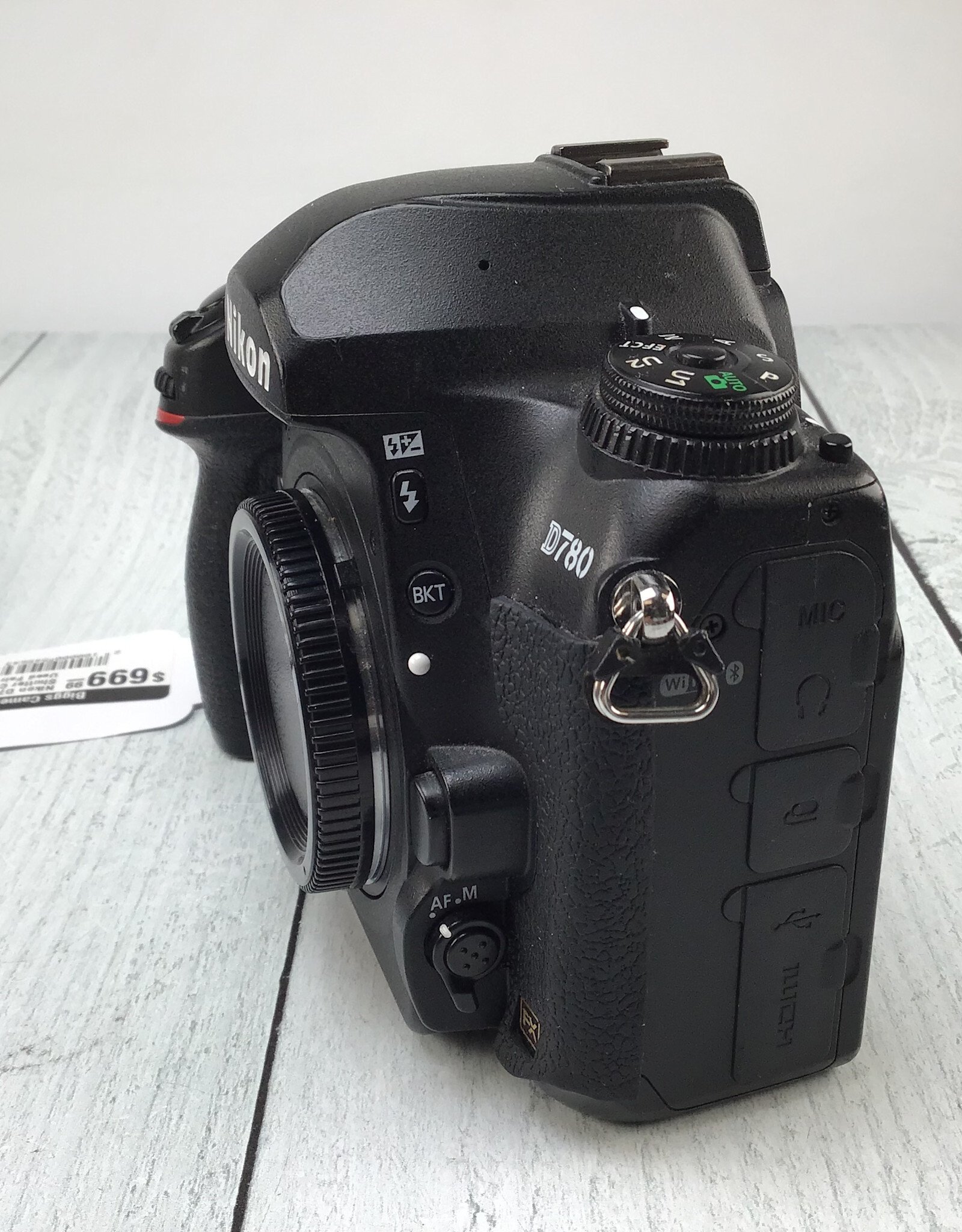 NIKON Nikon D780 Camera Shutter Count 169000 Used Fair