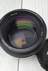 NIKON Nikon AF Nikkor 85mm f1.8D Lens Used Fair
