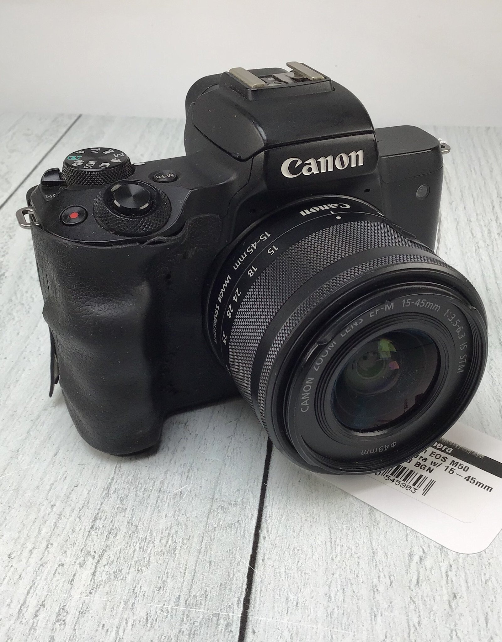 CANON Canon EOS M50 Camera w/ 15-45mm Used BGN